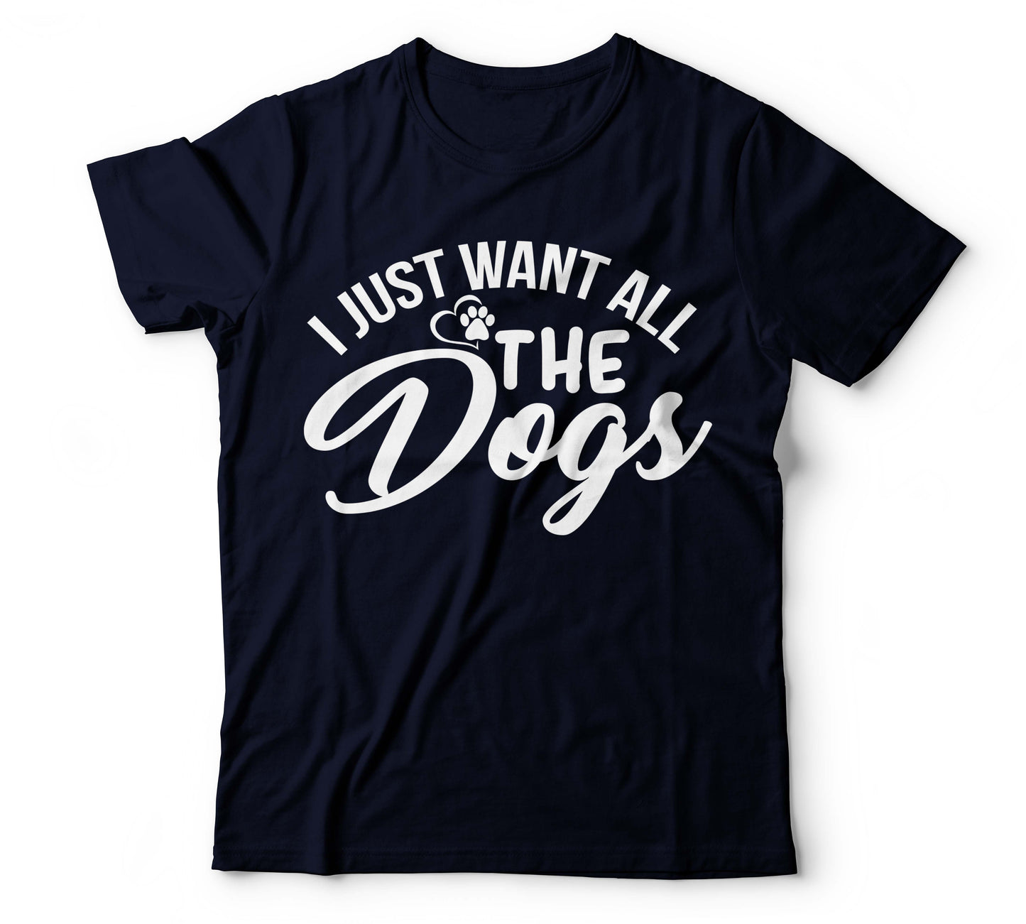 Want all Dogs Super Soft Gilden Tee