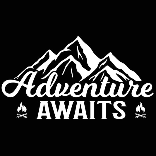 Adventure Awaits Super Soft Gilden Tee