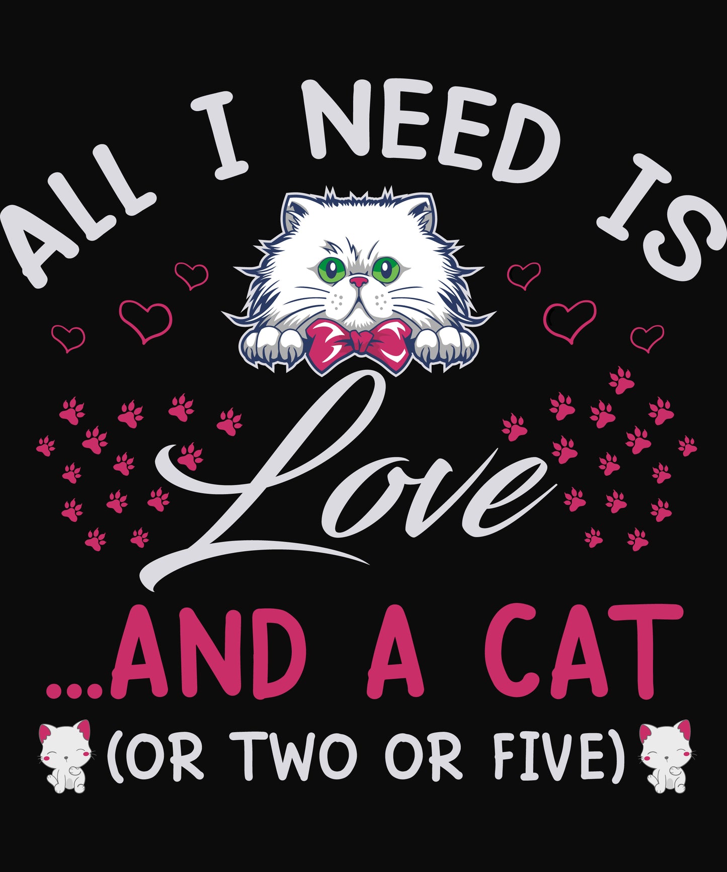 Cat Love Super Soft Gilden Tee