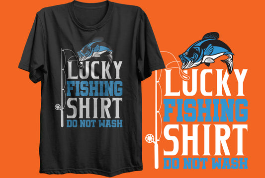 Lucky Fishing Shirt Super Soft Gilden Tee