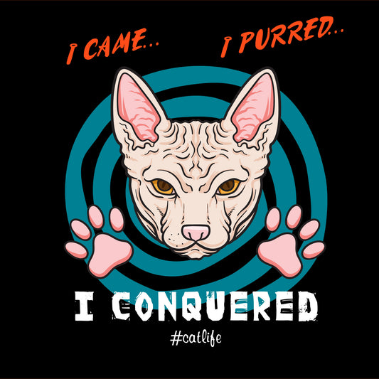 Cat Conquer Super Soft Gilden Tee