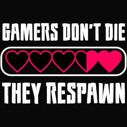 Gamers Respawn Super Soft Gilden Tee