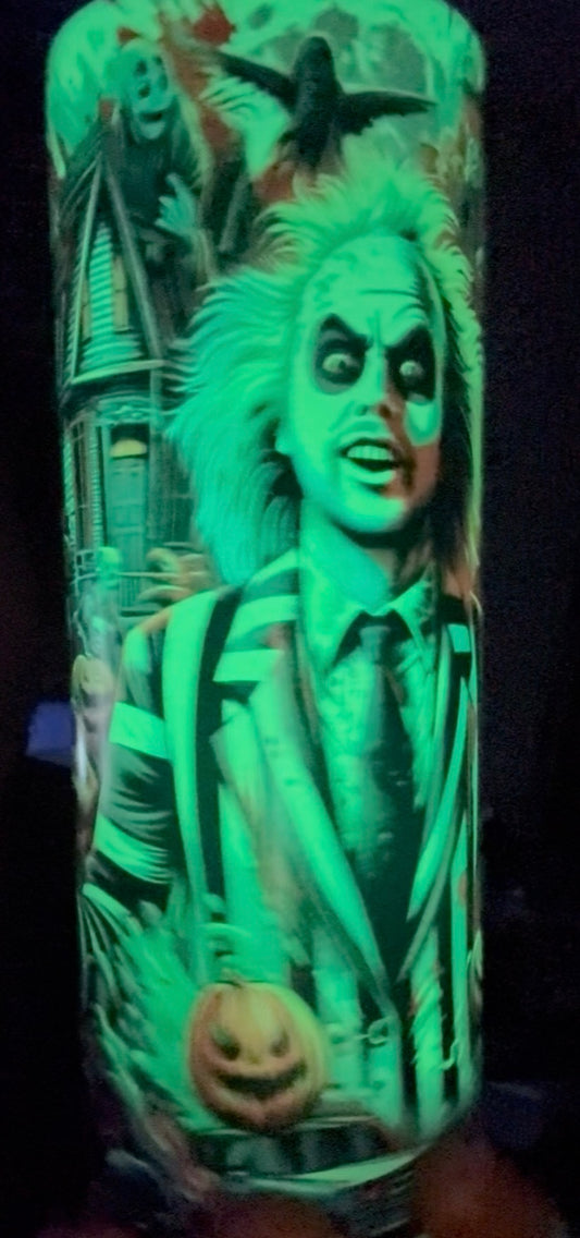 The Beetle Glow in Dark Full Color Design 20oz Tumbler