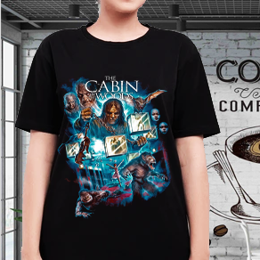 Cabin in the Woods Gilden Super Soft Tee