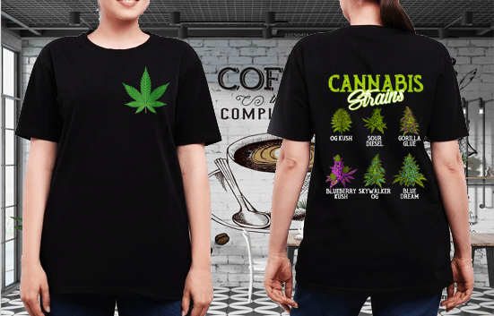 Cannabis Strains Gilden Super Soft Tee