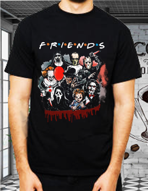 Horror Friends Gilden Super Soft Horror Tee