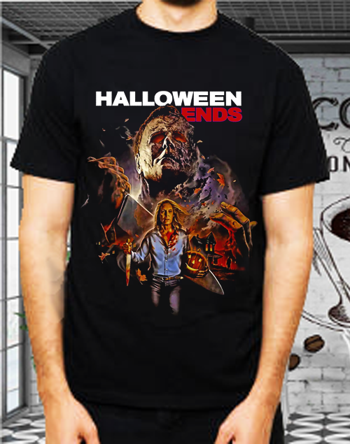 Halloween Gilden Black Soft Tee