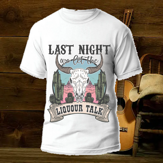 Liquor Talk Gilden Super Soft Tee